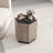 Hexagonal Rural Style Garden Retro with Drawer Living Room Corner Table Bedroom Bedside Table , Textured