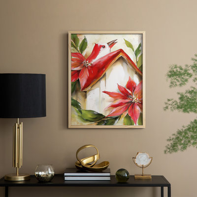 Christmas Holiday Art DCCCXCVI Framed Print - Solid Wood