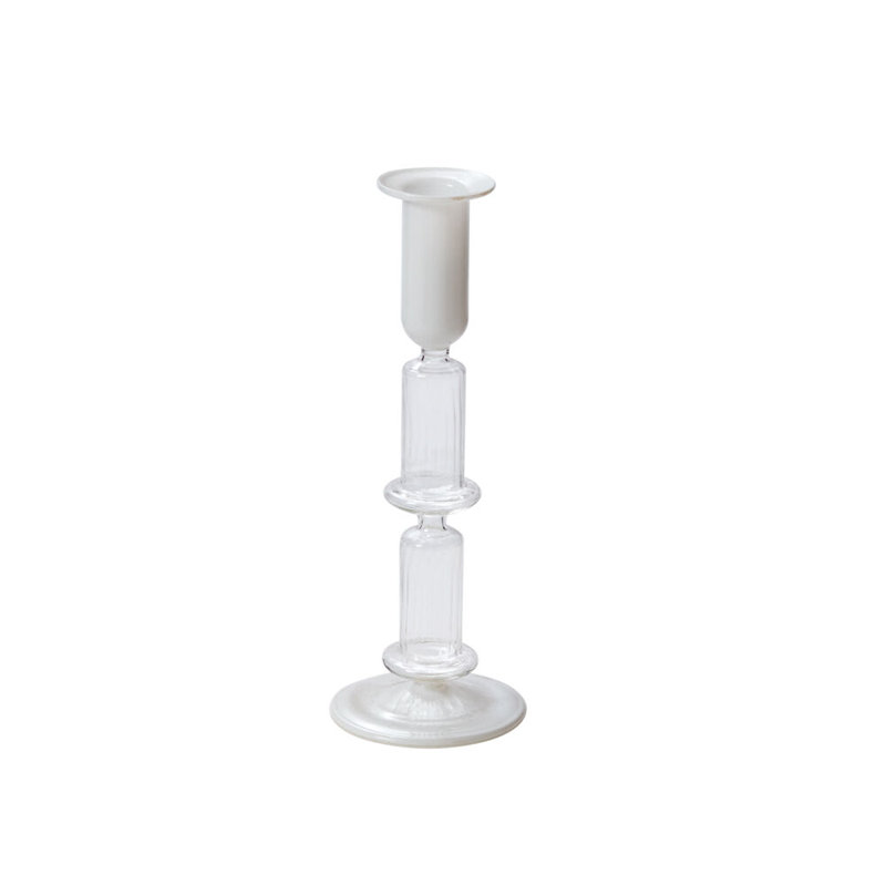 Bougeoir Fuseli, H 8,75 po x l 3,25 po x P 3,25 po