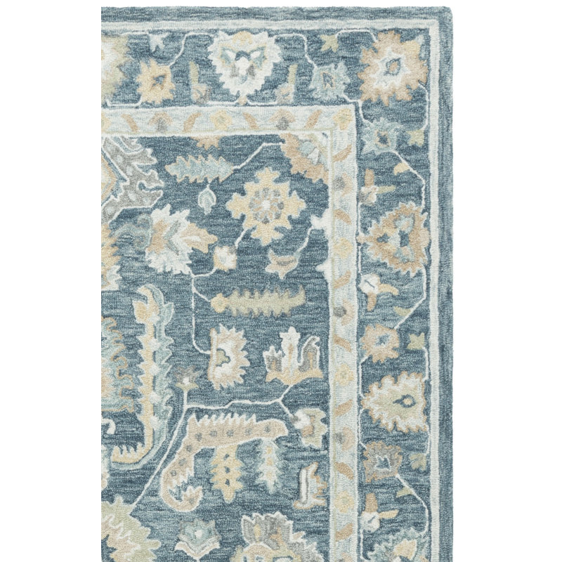 Metro Hand Tufted Wool Oriental Rug, Rectangle 4' x 6'