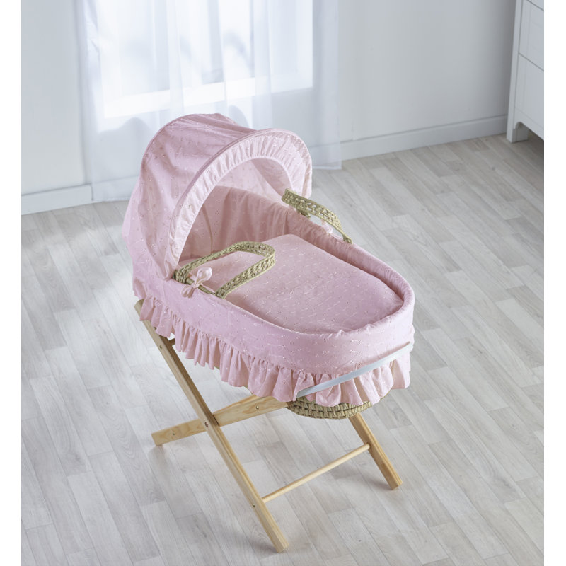 Moses Basket with Bedding with Mattress