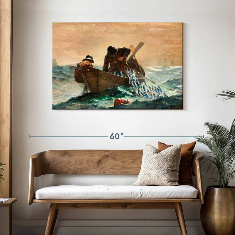 Senne The Herring Net, 30" H x 45" W