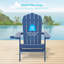 Chaise Adirondack pliante en plastique Halstein-2135445932