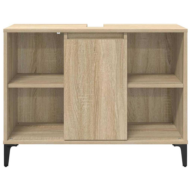 Freestanding Under Sink Cabinet, Sonoma Oak