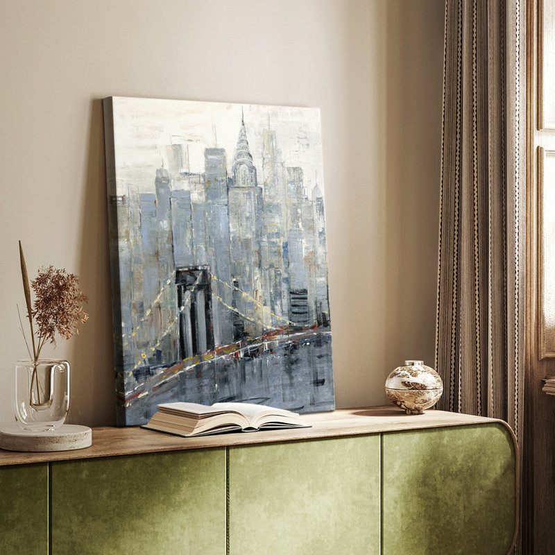 Midtown Morning - galerie sur mesure Cavas, H 18 po x l 12 po