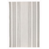 Quincy Stripe Platinum Handwoven Indoor/Outdoor Rug