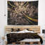 Tapisserie métallique symétrique abstraite-28485759