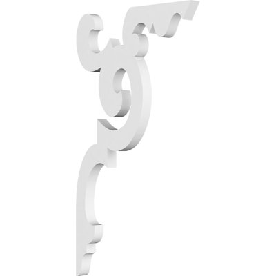 1 1/2"W X 7 1/2"D X 13"H Benson Signature Urethane Bracket, Primed Tan