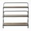 Étagère de rangement 34,3 po x 16,9 po x 32,7 po à 3 niveaux