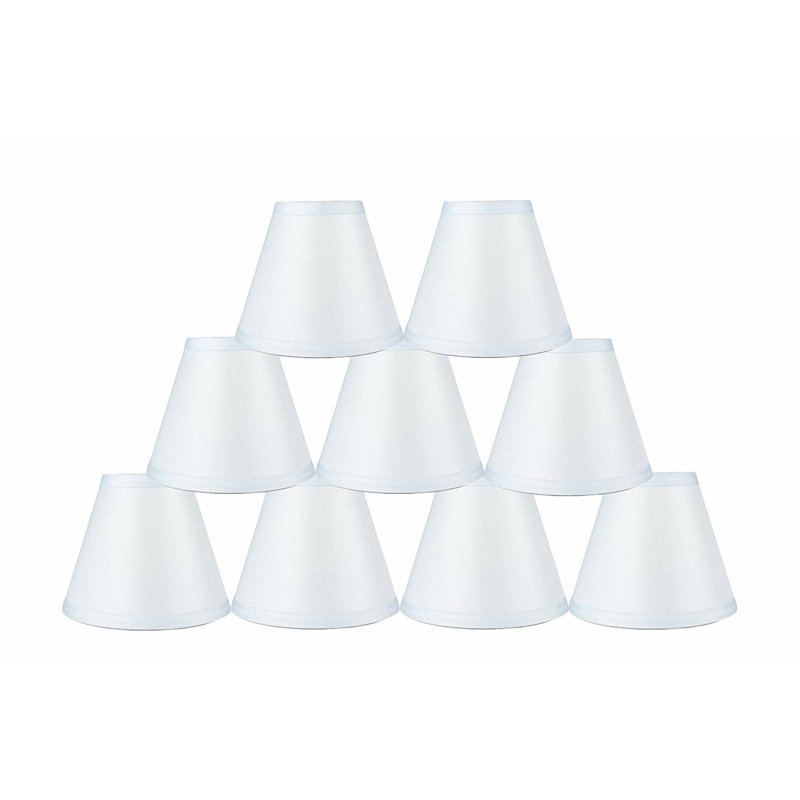 5'' H Satin Empire Lamp Shade, Baby Blue