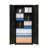 High Storage Cabinet With 2 Doors And 4 Partitions To Separate 5 Storage Spaces, Home/ Office Design-2147290078