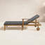Chaise longue inclinable avec coussins 78,75 po Saeon-765414305