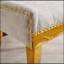 Chaises de salle à manger en chenille de style moderne avec pieds courbés plaqués or et garniture de rivets, confort rembourré pour la salle à manger / salon, sièges d'appoint avec tissu texturé et structure une pièce, ensemble de 2-1998684460