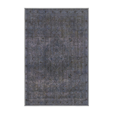 Tapis décoratif multicolore à motif abstrait