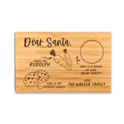 The Holiday Aisle® Domonique Wood Divided Serving Dish