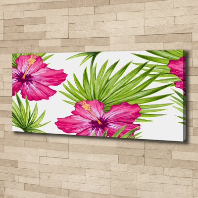 Hawaiian Flowers - No Frame Painting