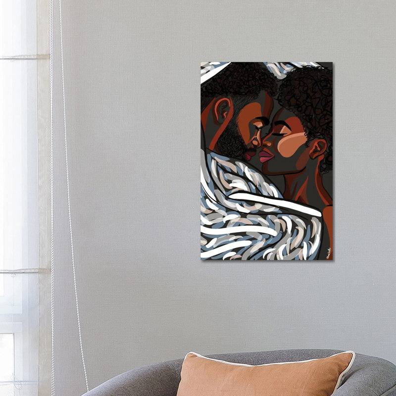 Love In The Dark by NoelleRx - Print on Canvas, Wrapped Canvas, 66.04 cm H x 45.72 cm W x 1.91 cm D
