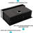 Stainless Steel Gunmetal Black 33 Inch Apron Front Kitchen Sink Workstation-121599832-121599835