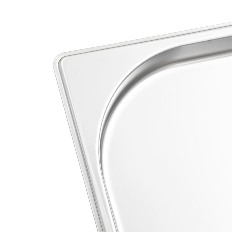 Stainless Steel Pan, 2cm H x 32.5cm W x 26.5cm D