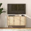 Buffet avec tiroirs de rangement, tablettes réglables, bois-79364153