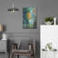 Red Barrel Studio® «Pineapple Floral» par David Galchutt, art mural en métal-1923895357