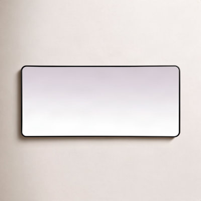 Sabine Metal Rounded Rectangle Wall Mirror