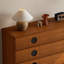 Commode 6 tiroirs exquise au design rétro