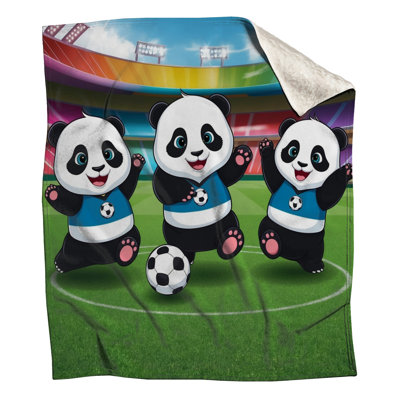 Dessin de couvertures de soccer Panda