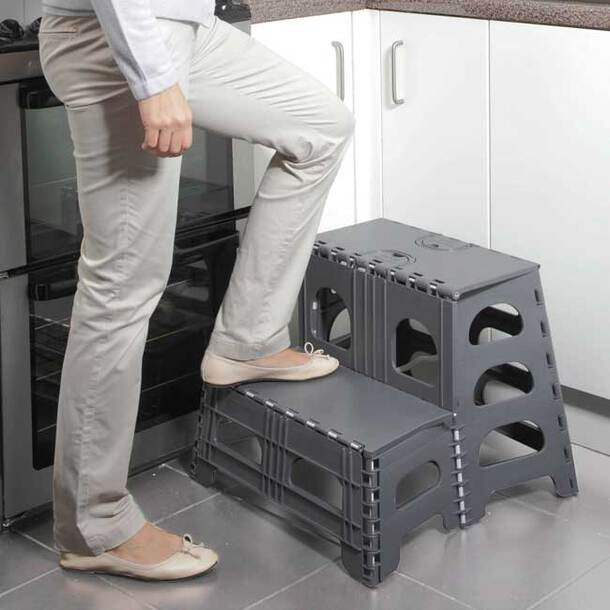 Non-Slip Two Step Stool