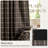  Farmhouse Buffalo Plaid Curtains, Plaid 100% Blackout Buffalo Check Pattern Bedroom Rod Pocket Back Tab Gingham Curtains, 2 Panels-860948255-861987953