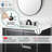Widespread 2-handle Bathroom Faucet with Drain Assembly-48134469