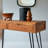 Bonnie 47.24'' Solid Wood Top Console Table