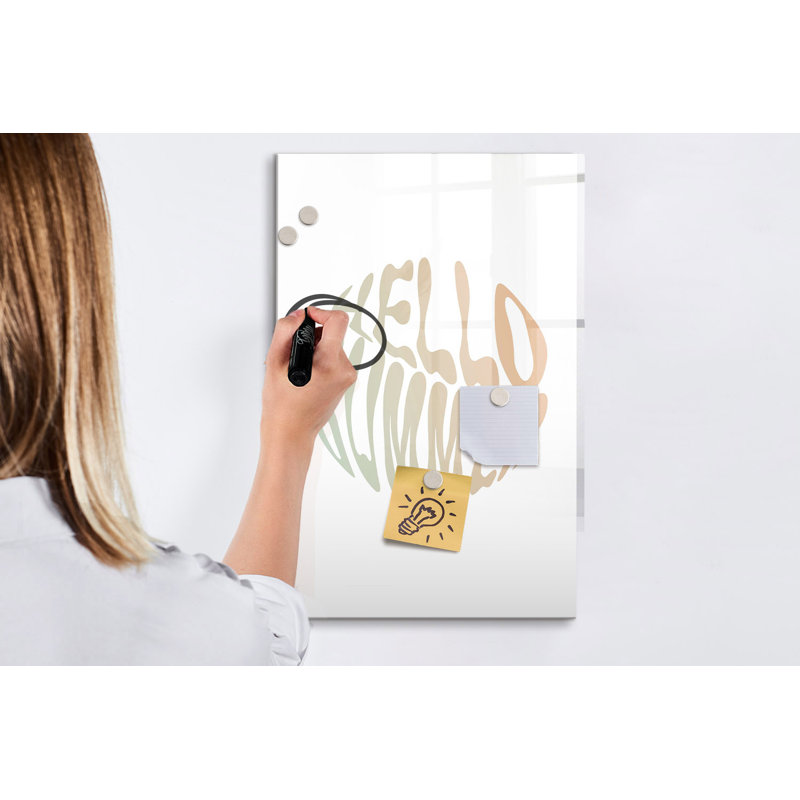 Magnetic Glass Dry Erase Board