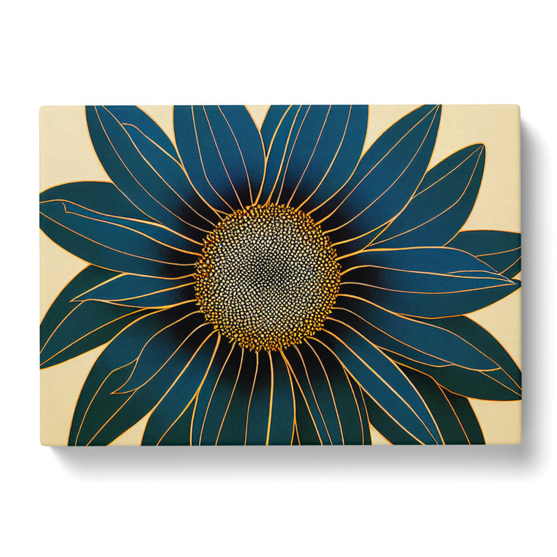 Extravagant Flower - Wrapped Canvas, 35cm H x 50cm W x 3cm D