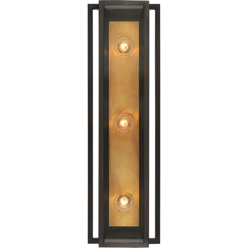 Ian K. Fowler Halle 24" Vanity Light, Bronze