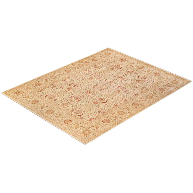 Eclectic One-of-a-Kind 9' 1" X 11' 5" Hand Knotted Area Rug