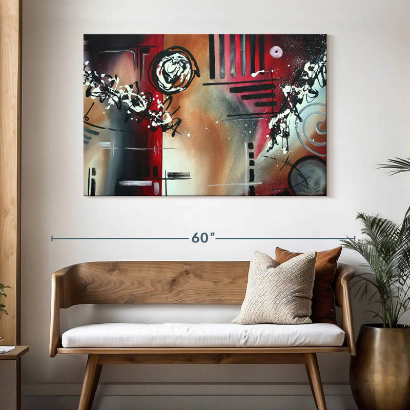 Avery Red Divinity, 32" H x 48" W