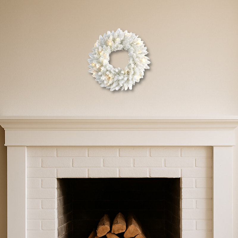 Wreath with LED Lights