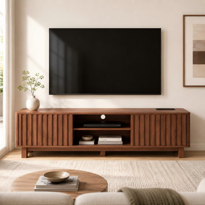 Meuble télé 70,87 po Mid-Century