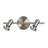 Lindaro 13'' 2 -Light Fixed Track Track Kit with Dimmable and Adjustable Head-419719558