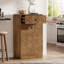 Poubelle inclinable en bois 13 gallons-129877493