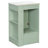 Modern compact bathroom vanity with ceramic sink-1998421910