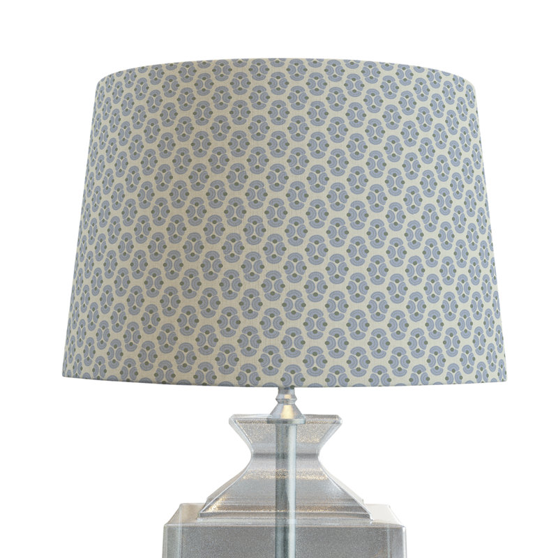 Armada Drum Lampshade, Blue;White