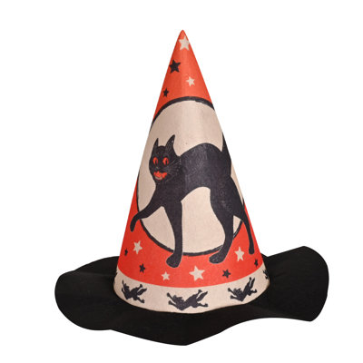 Chapeau de sorcière rétro Vintage