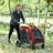 Pawhut Foldable Pet Stroller with Detachable Carrier