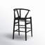 Tabouret de bar / de comptoir en bois massif Fairbanks-869017178-869017180-869017182