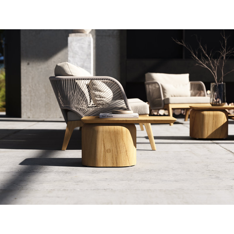 Amadora Outdoor Teak Side Table