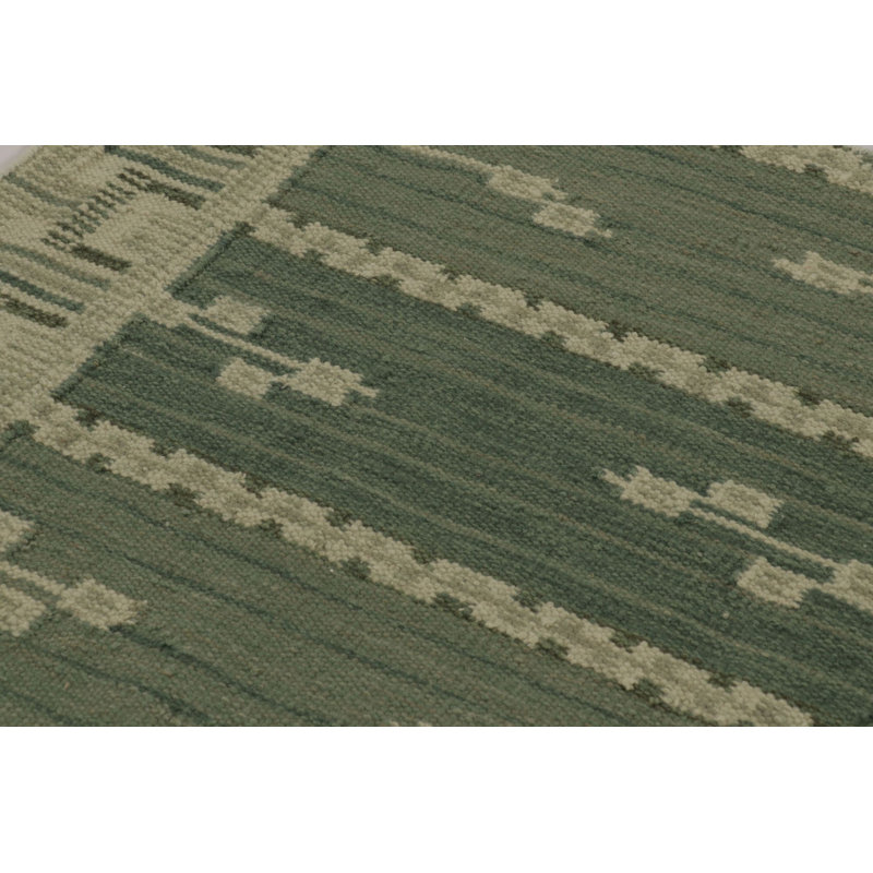 Scandinavin Wool Geometric Area Rug, Rectangle 12' x 15'