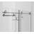 55.47" - 60" W x 60" H Single Sliding Frameless Tub Door-85752676