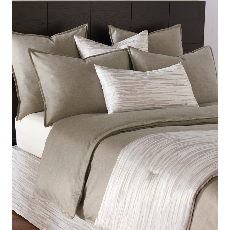 Pierce Envelope Sham, King, Granite